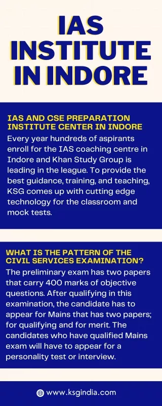 Professional IAS Preparation Institute Indore | Best coaching for UPSC | KSG Ind