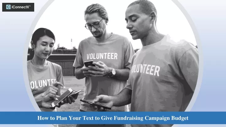 how to plan your text to give fundraising