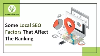 some local seo factors that affect the ranking