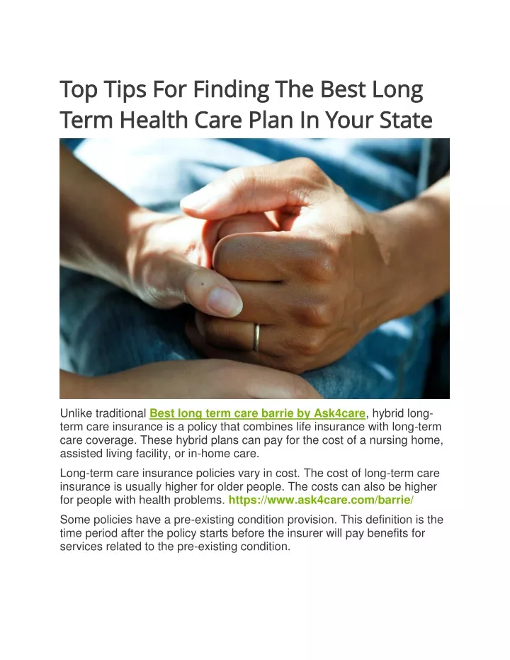 top tips for finding the best long top tips