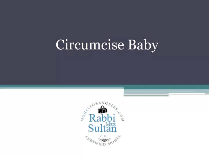 circumcise baby