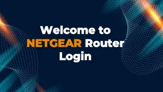 Welcome To Netgear Router Login