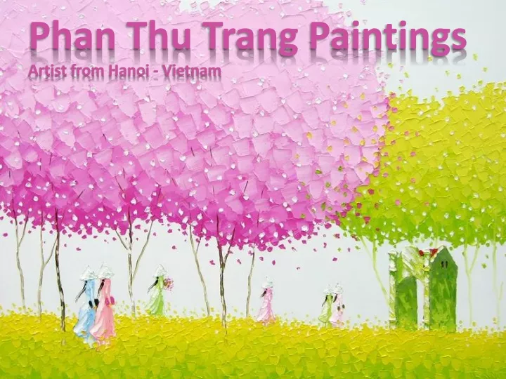 phan thu trang paintings artist from hanoi vietnam