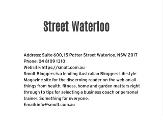 Street Waterloo