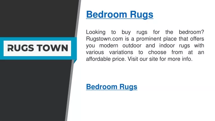 bedroom rugs