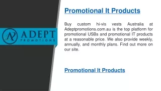 promotional it products
