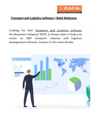 Transport and Logistics software | Rafai Webtrans