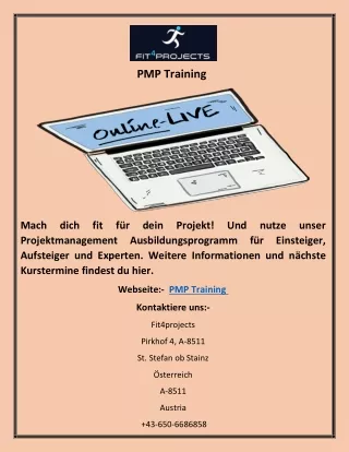 pmp training