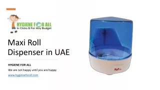 Maxi Roll Dispenser in UAE
