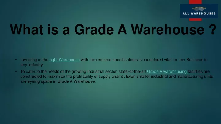 ppt-what-is-grade-a-warehouse-powerpoint-presentation-free-download