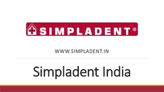 Dental Implant Course in India - DR. VIVEK GAUR - Simpladent