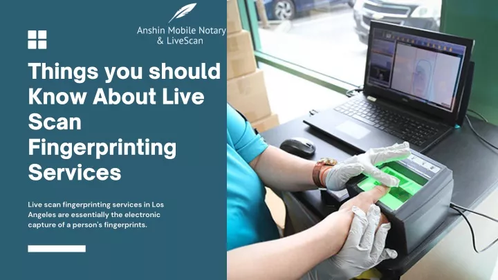 things you should know about live scan