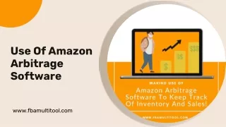 Making Use Of Amazon Arbitrage Software To Keep Track Of Inventory And Sales!