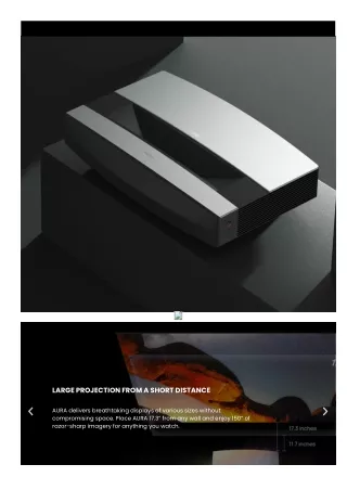 short throw projector