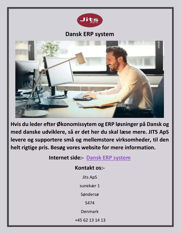 dansk erp system