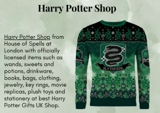 Harry potter shop