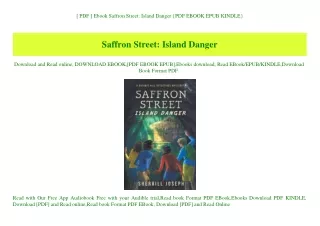 [ PDF ] Ebook Saffron Street Island Danger {PDF EBOOK EPUB KINDLE}