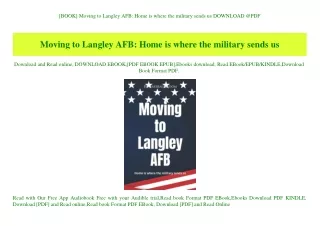 [BOOK] Moving to Langley AFB Home is where the military sends us DOWNLOAD @PDF