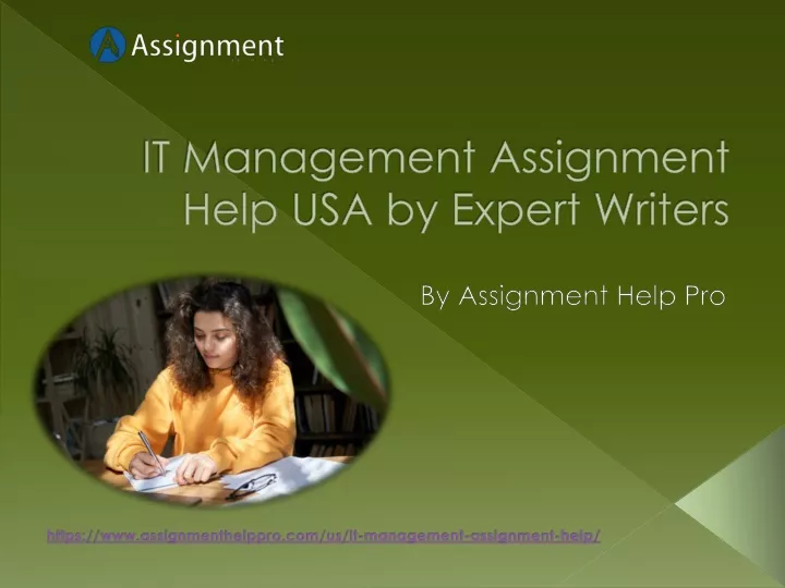 it management assignment help usa by expert writers