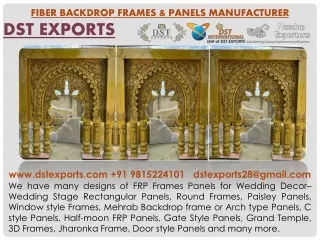 fiber backdrop frames panels manufacturer