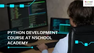Best Python Course with Certification in Coimbatore | Nschool