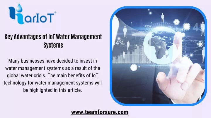 key advantages of iot water management systems