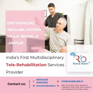 Orthopedic Rehabilitation Near Sodala Jaipur - Rehab Buddy