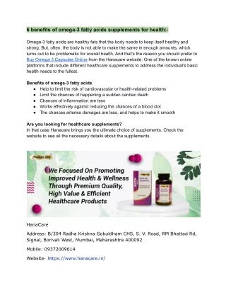 6 benefits of omega-3 fatty acids supplements for health_-