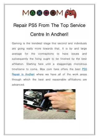 repair ps5 repair ps5 from the