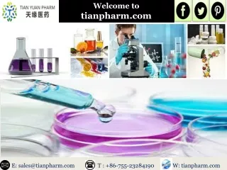 Get Leading Intermediate Manufacturer at Tianpharm