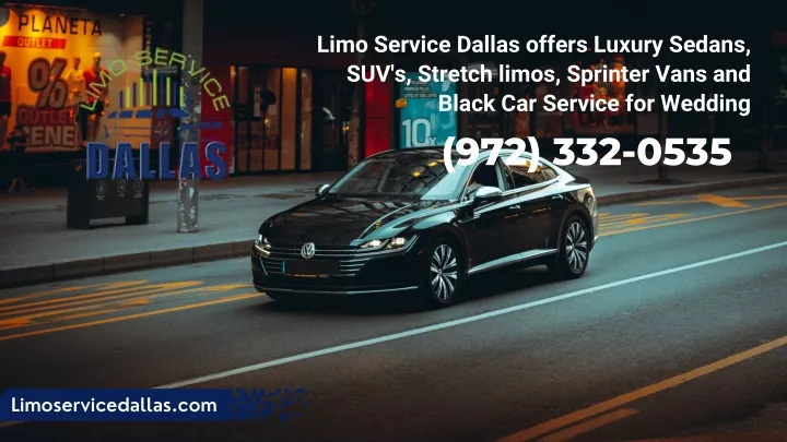 limo service dallas offers luxury sedans