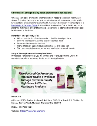 6 benefits of omega-3 fatty acids supplements for health_-