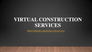 Virtual Construction Services