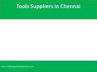 tools suppliers in chennai
