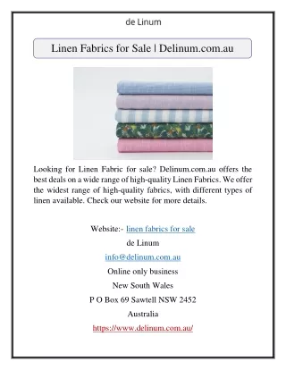 linen fabrics for sale delinum com au