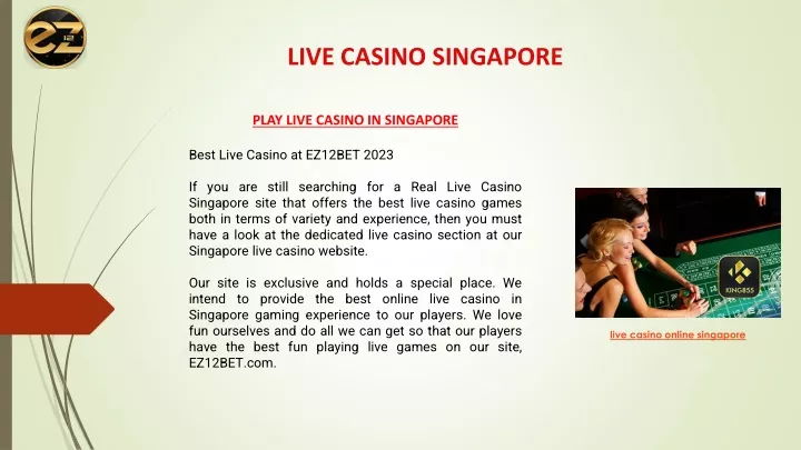 live casino singapore