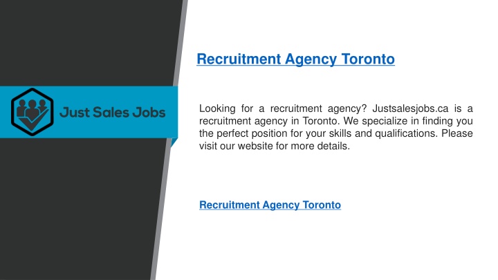 recruitment agency toronto