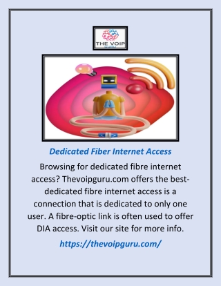 dedicated fiber internet access