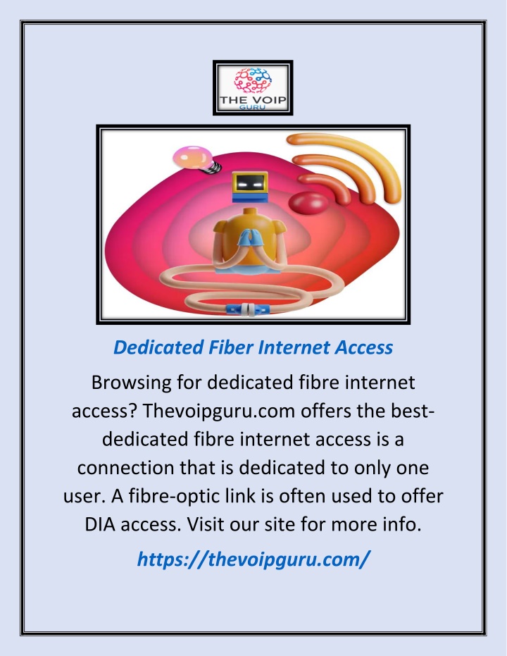 dedicated fiber internet access