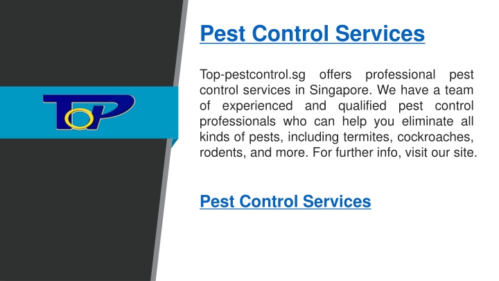 pest control services