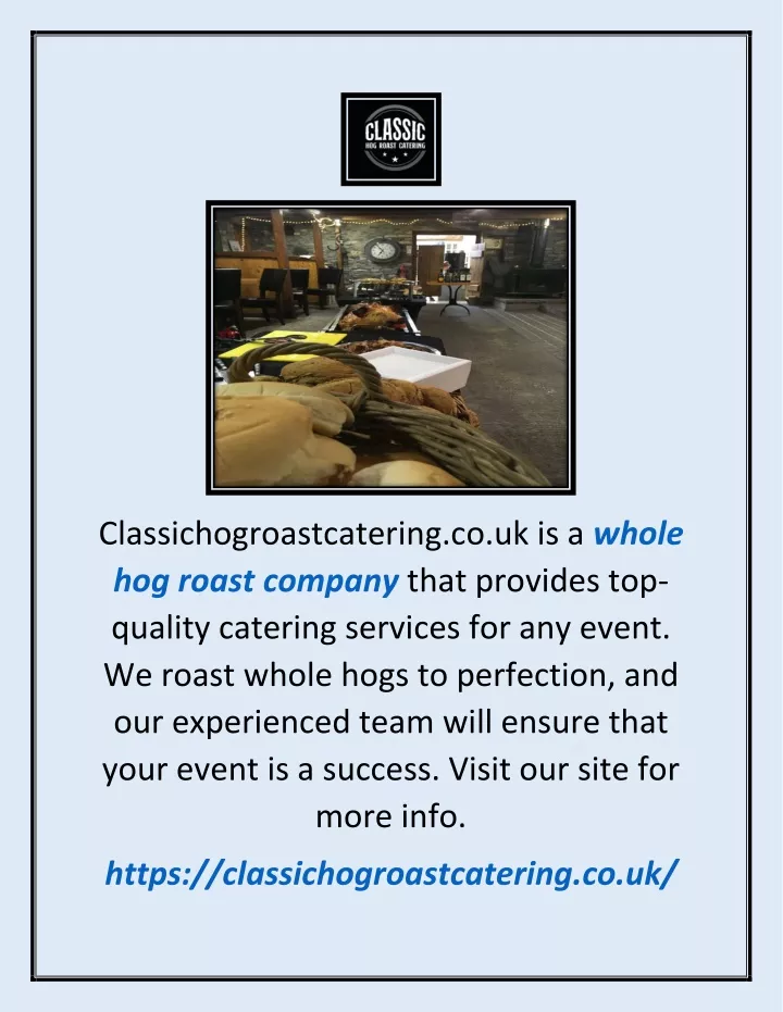 classichogroastcatering co uk is a whole