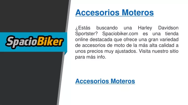 accesorios moteros