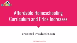 Affordable Homeschooling Curriculum and Price Increases