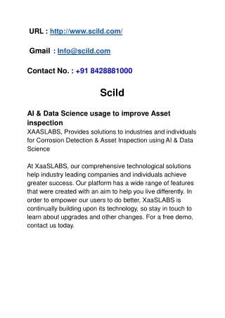 url http www scild com gmail info@scild