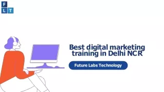 Best digital marketing training in Delhi NCR