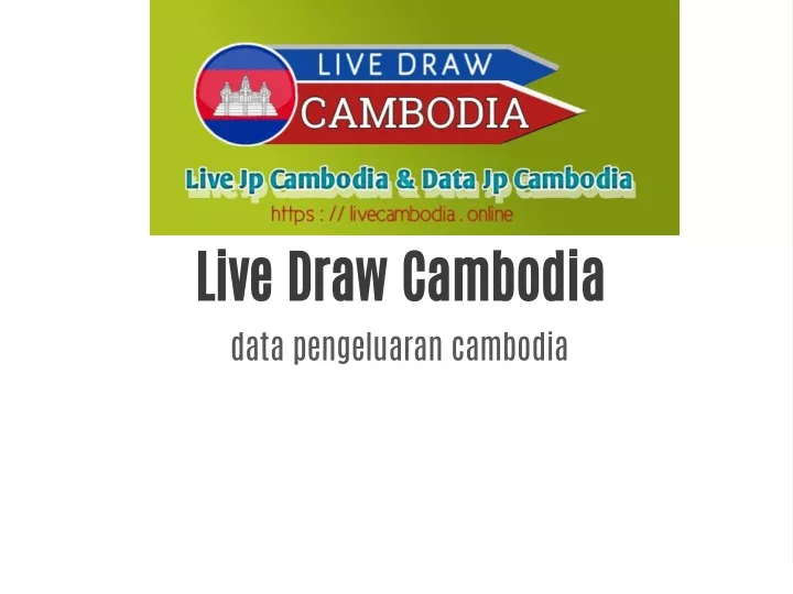 live draw cambodia data pengeluaran cambodia