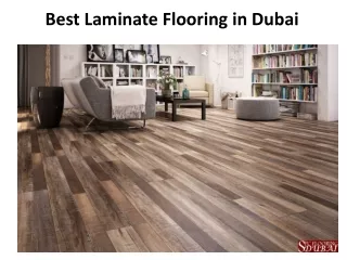 Best Laminate Flooring in Dubai