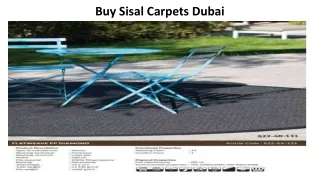 Buy Sisal Carpets Dubai