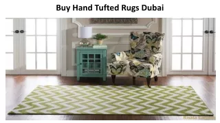 Buy Hand Tufted Rugs Dubai