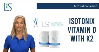 Isotonix vitamin d with k2 by Luv2S.